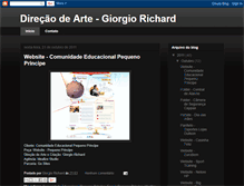 Tablet Screenshot of giorgiorichard.blogspot.com