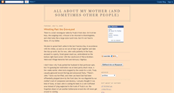 Desktop Screenshot of mymotherandothers.blogspot.com