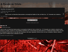 Tablet Screenshot of apaixaodecristo-belacruz.blogspot.com
