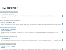 Tablet Screenshot of ilove3nglish.blogspot.com