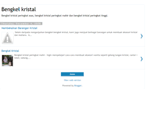 Tablet Screenshot of bengkelkristal.blogspot.com