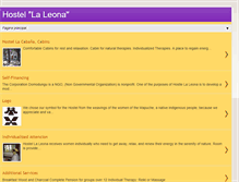 Tablet Screenshot of hostellaleona.blogspot.com