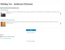 Tablet Screenshot of holidayinnanderson.blogspot.com