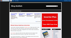 Desktop Screenshot of abdillah-online.blogspot.com