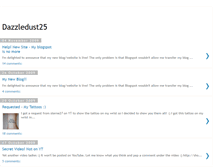Tablet Screenshot of dazzledust25.blogspot.com
