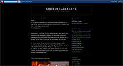 Desktop Screenshot of cineluctablement.blogspot.com