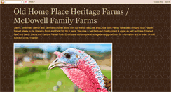 Desktop Screenshot of mcdowellfamilyfarm.blogspot.com