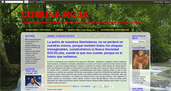Desktop Screenshot of comunaroja1.blogspot.com