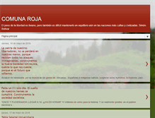 Tablet Screenshot of comunaroja1.blogspot.com