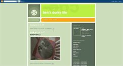 Desktop Screenshot of benissuchadork.blogspot.com