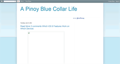 Desktop Screenshot of apinoylife.blogspot.com