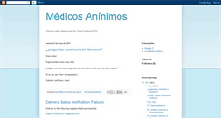 Desktop Screenshot of medicinosaninimos.blogspot.com