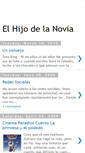 Mobile Screenshot of elhijodelanovia.blogspot.com