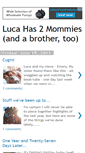 Mobile Screenshot of lucahas2mommies.blogspot.com
