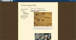 Desktop Screenshot of julianasamper89.blogspot.com