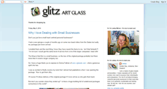 Desktop Screenshot of glitzartglass.blogspot.com