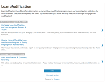 Tablet Screenshot of loanmodificationzoom.blogspot.com