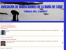 Tablet Screenshot of mariscadoresdelabahia.blogspot.com