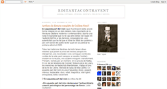 Desktop Screenshot of editantacontravent.blogspot.com