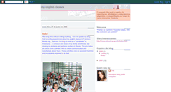 Desktop Screenshot of crisfosterenglishclasses.blogspot.com