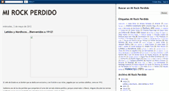 Desktop Screenshot of elrockperdidodeoramalac.blogspot.com