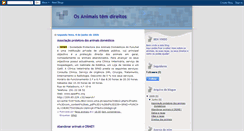 Desktop Screenshot of animaistmdireitos.blogspot.com