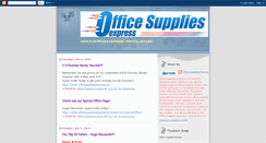 Desktop Screenshot of officesuppliesexpress.blogspot.com