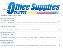 Tablet Screenshot of officesuppliesexpress.blogspot.com