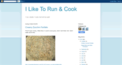 Desktop Screenshot of iliketorunandcook.blogspot.com