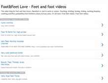 Tablet Screenshot of feetvideos.blogspot.com