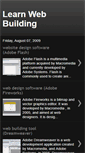 Mobile Screenshot of learn-web-building.blogspot.com