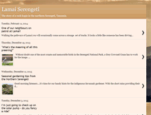 Tablet Screenshot of lamai-serengeti.blogspot.com