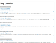 Tablet Screenshot of bloggersablonu.blogspot.com