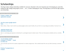 Tablet Screenshot of dscholars.blogspot.com