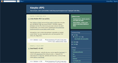 Desktop Screenshot of klasykacrpg.blogspot.com