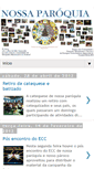 Mobile Screenshot of nossaparoquiaaparecida.blogspot.com