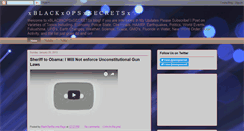 Desktop Screenshot of blackopssecret9.blogspot.com
