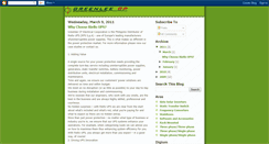 Desktop Screenshot of greenleecp.blogspot.com