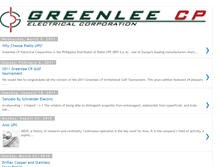 Tablet Screenshot of greenleecp.blogspot.com