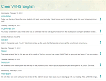 Tablet Screenshot of creervvhsenglish.blogspot.com