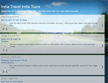 Tablet Screenshot of indiatravelindiatours.blogspot.com