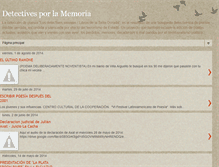 Tablet Screenshot of coleccionlosdetectivessalvajes.blogspot.com