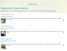 Tablet Screenshot of greenmom-heather.blogspot.com