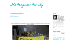 Desktop Screenshot of fergusonfamily1.blogspot.com