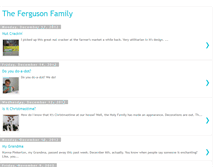 Tablet Screenshot of fergusonfamily1.blogspot.com