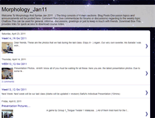 Tablet Screenshot of morphemejan11.blogspot.com