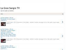 Tablet Screenshot of lagransangretv.blogspot.com