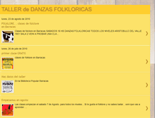 Tablet Screenshot of folklorebarracas.blogspot.com