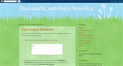 Desktop Screenshot of ilusionariaantologabenfica.blogspot.com