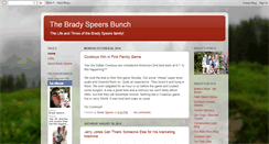 Desktop Screenshot of bradysfamily.blogspot.com